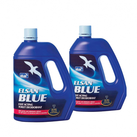 Lot de 2 x 4 litres ELSAN BLUE